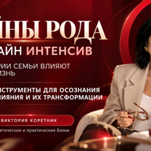 Мастеркласс: Семейные установки и тайны влияют. Методы изменений